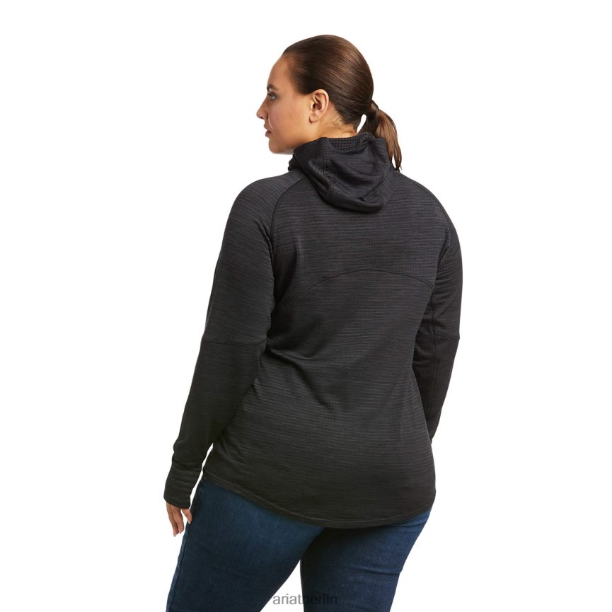 Ariat Rebar-Gitter-Sturmhauben-Basisschicht Frauen P4JJPR3181 Schwarz Spitzen