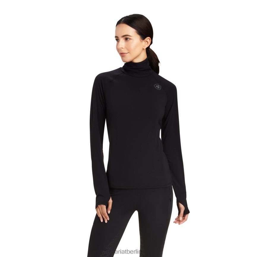 Ariat Venture-Baselayer Frauen P4JJPR3246 Schwarz Spitzen