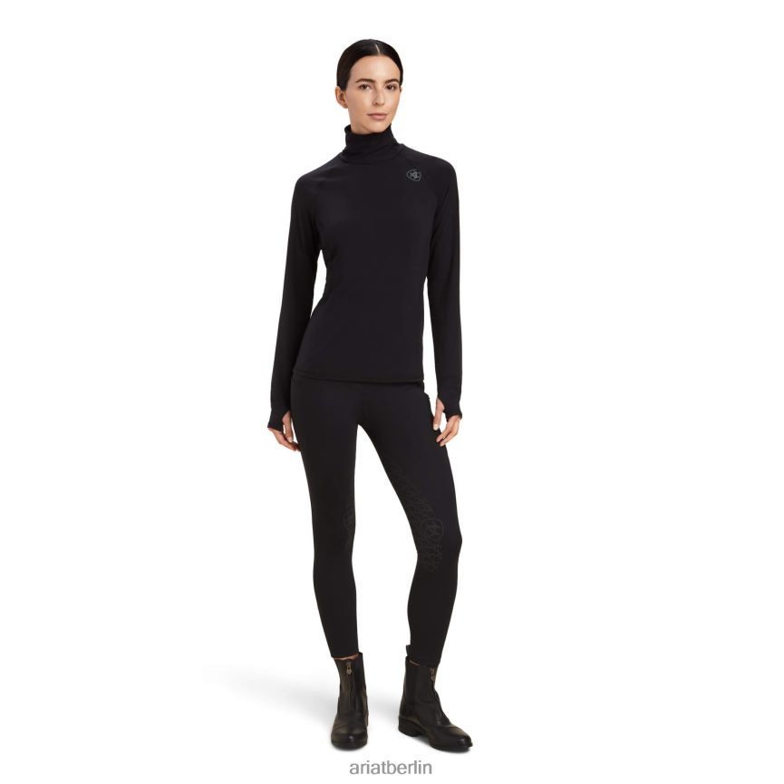 Ariat Venture-Baselayer Frauen P4JJPR3246 Schwarz Spitzen