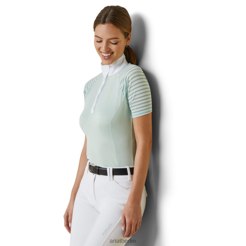Ariat Aptos Vent Turniershirt Frauen P4JJPR3699 Aquaschaum Spitzen