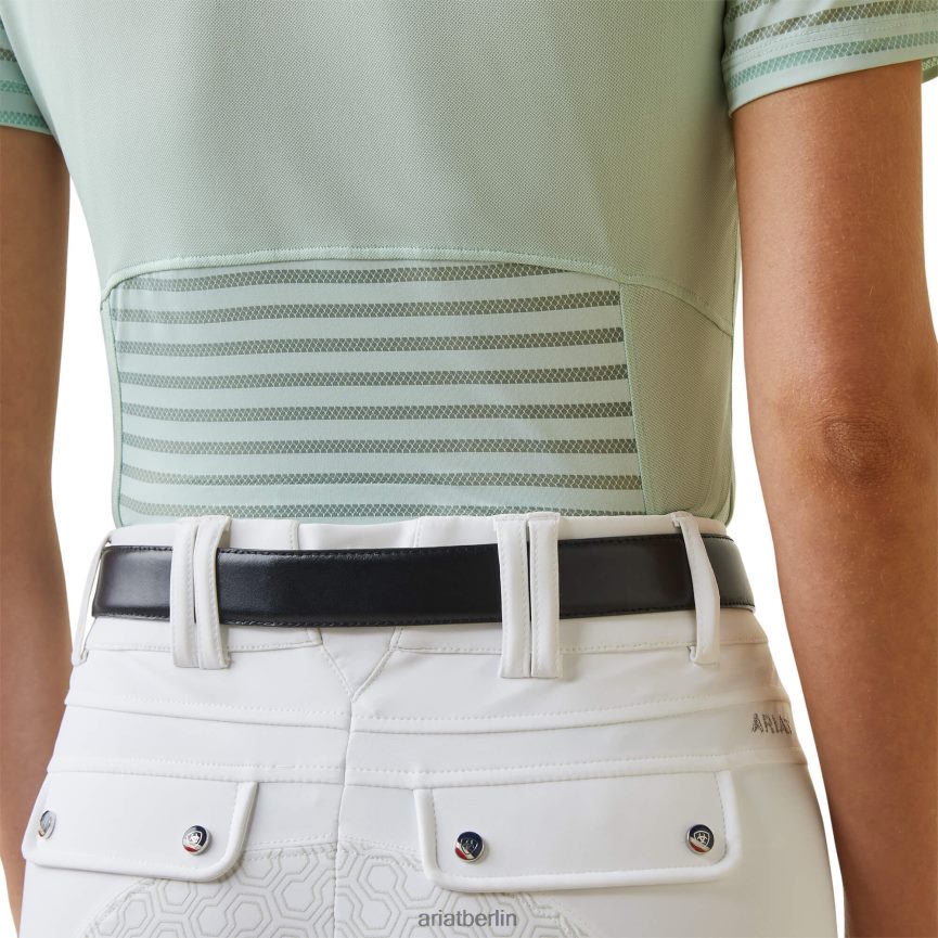 Ariat Aptos Vent Turniershirt Frauen P4JJPR3699 Aquaschaum Spitzen