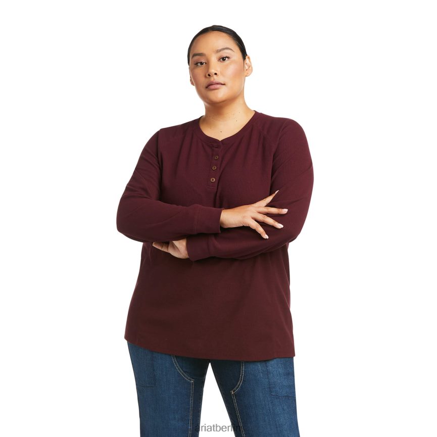 Ariat Bewehrungsstahl thermisch Frauen P4JJPR2975 Malbec Spitzen