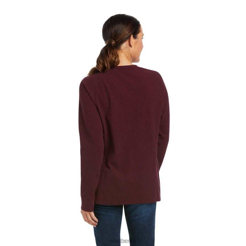 Ariat Bewehrungsstahl thermisch Frauen P4JJPR2975 Malbec Spitzen