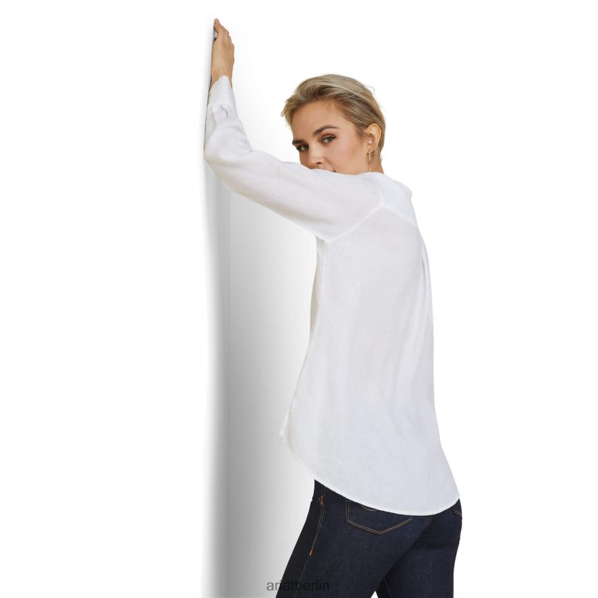 Ariat Cazadero-Bluse Frauen P4JJPR2761 Weiß Spitzen