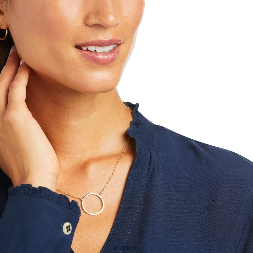 Ariat Clara-Bluse Frauen P4JJPR3154 Marine Spitzen