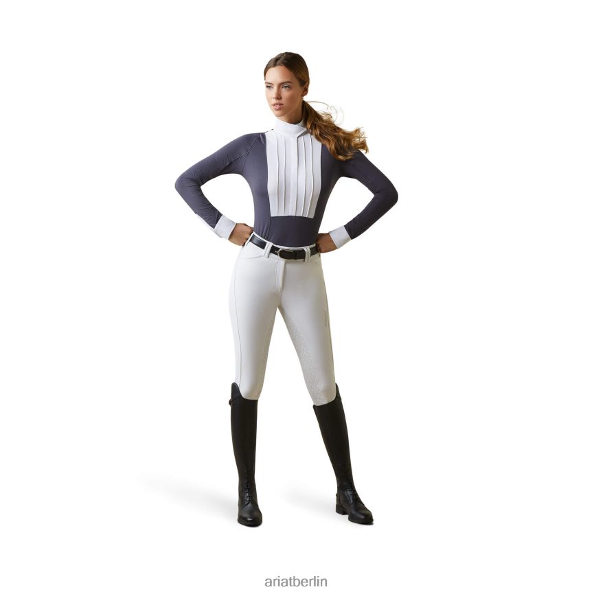 Ariat Luxuriöses Turniershirt Frauen P4JJPR3670 Periskop Spitzen