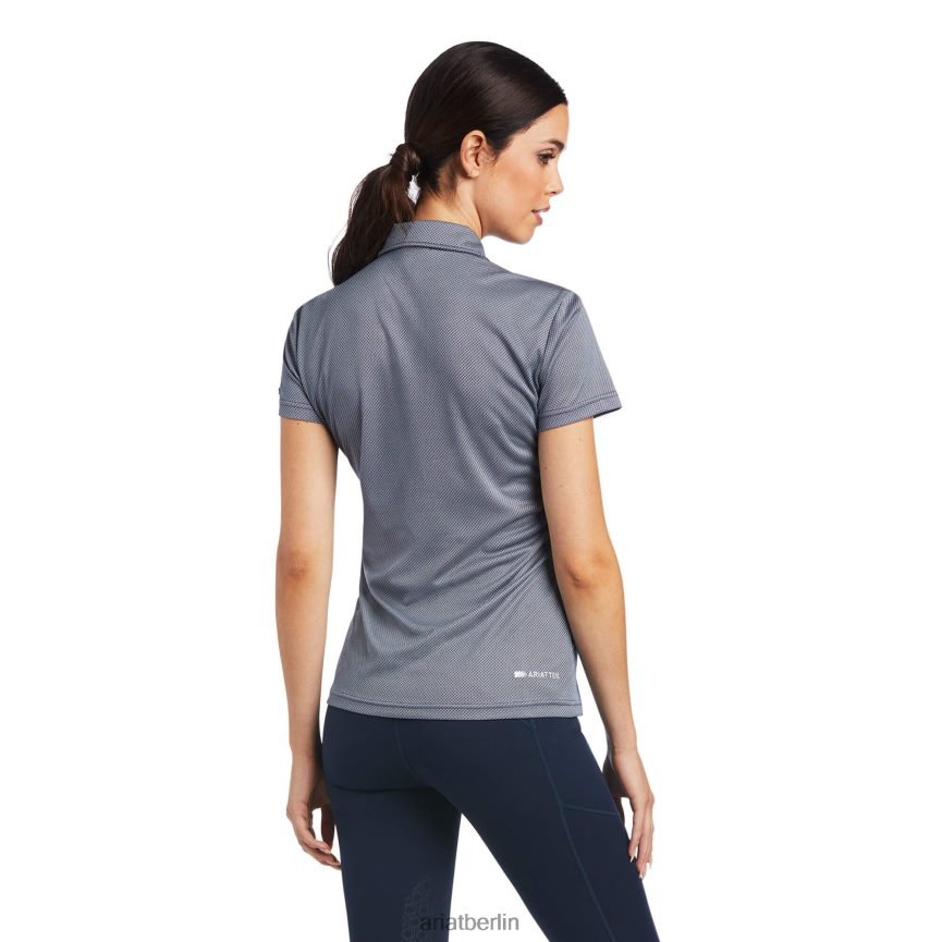 Ariat Talent-Polo Frauen P4JJPR3090 Marine Spitzen