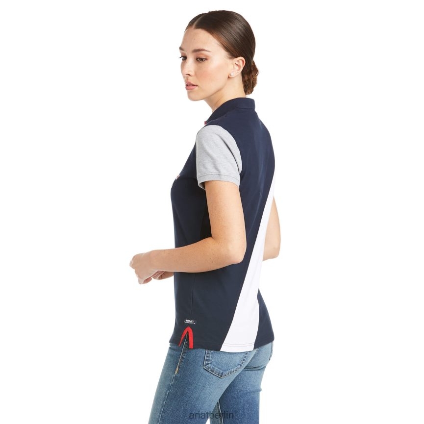 Ariat Taryn-Polo Frauen P4JJPR3263 Team Spitzen