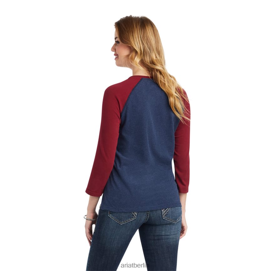 Ariat Thunderbird Chimayo Frauen P4JJPR3096 Marineblau/Rubiyat Spitzen