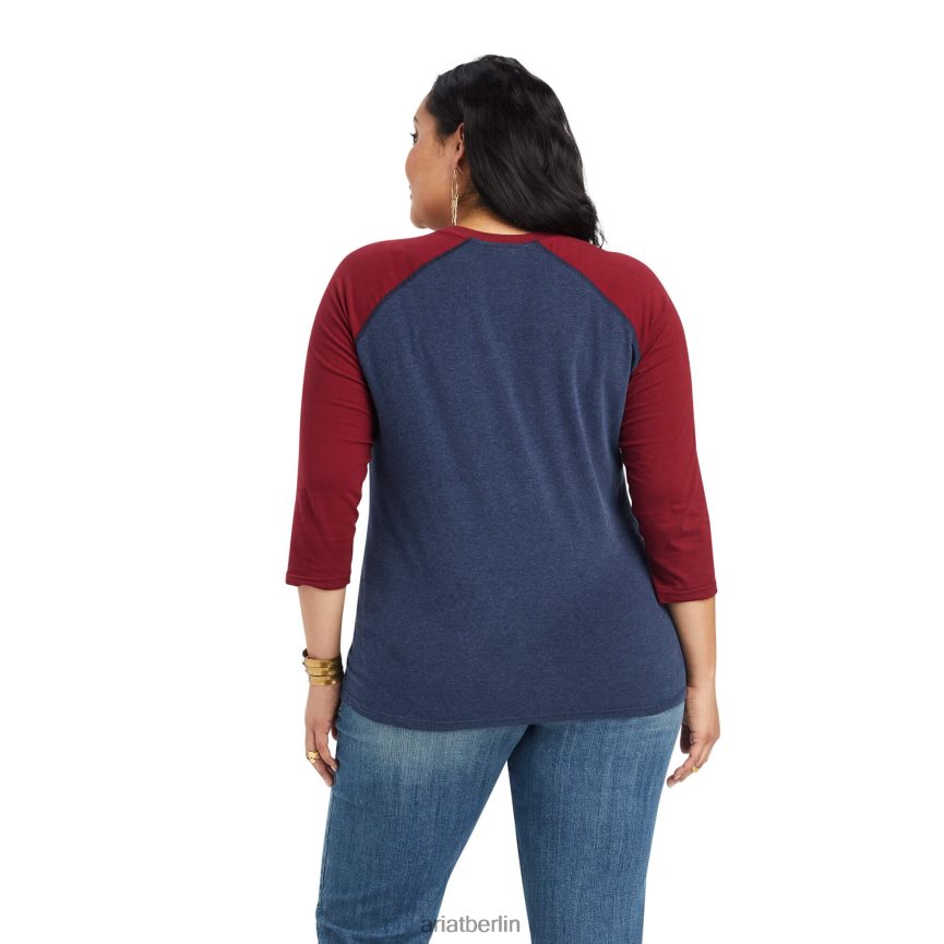 Ariat Thunderbird Chimayo Frauen P4JJPR3096 Marineblau/Rubiyat Spitzen