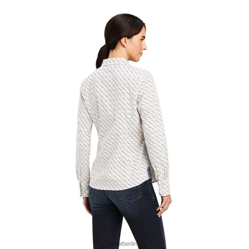 Ariat Tomales-Shirt Frauen P4JJPR3170 Bitdruck Spitzen