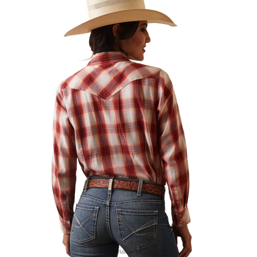 Ariat Tulsa-Shirt Frauen P4JJPR3276 Tulsa-Plaid Spitzen