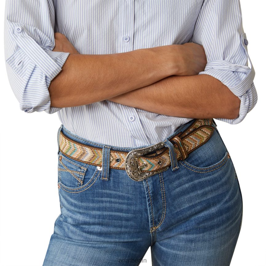 Ariat Venttek-Stretchhemd Frauen P4JJPR2834 klassischer blauer Streifen Spitzen