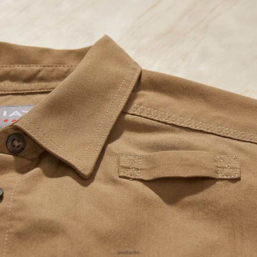 Ariat fr federleichtes Arbeitshemd Frauen P4JJPR3708 khaki Spitzen