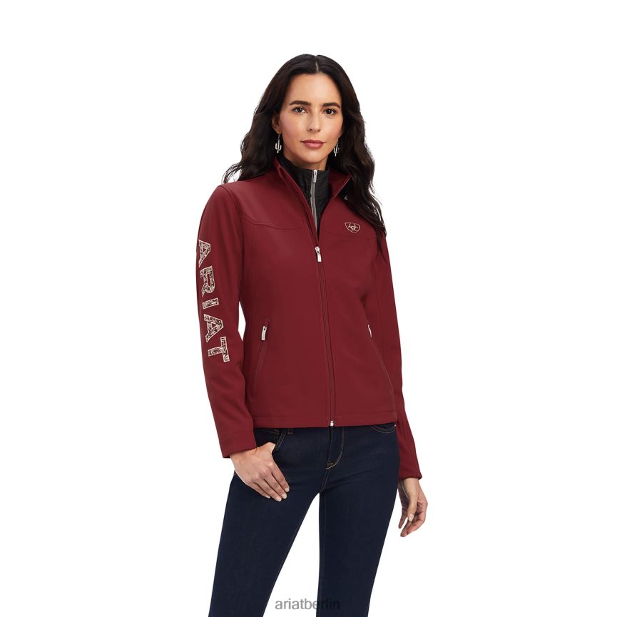 Ariat Aparejo Team Softshelljacke Frauen P4JJPR3552 sonnengetrocknete Tomaten Spitzen