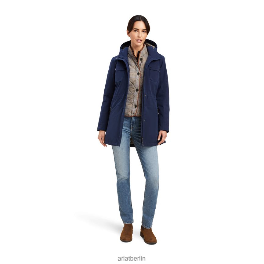 Ariat Argentium-Parka Frauen P4JJPR3591 Marine Spitzen