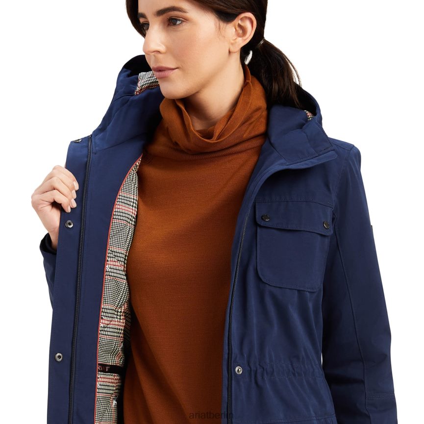 Ariat Argentium-Parka Frauen P4JJPR3591 Marine Spitzen