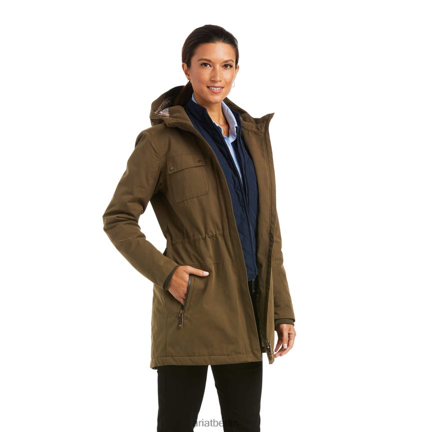 Ariat Argentium-Parka Frauen P4JJPR3660 Erde Spitzen