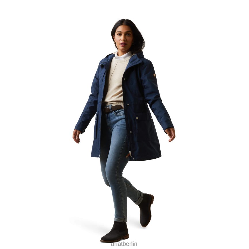 Ariat Atherton-Jacke Frauen P4JJPR3615 Marine Spitzen