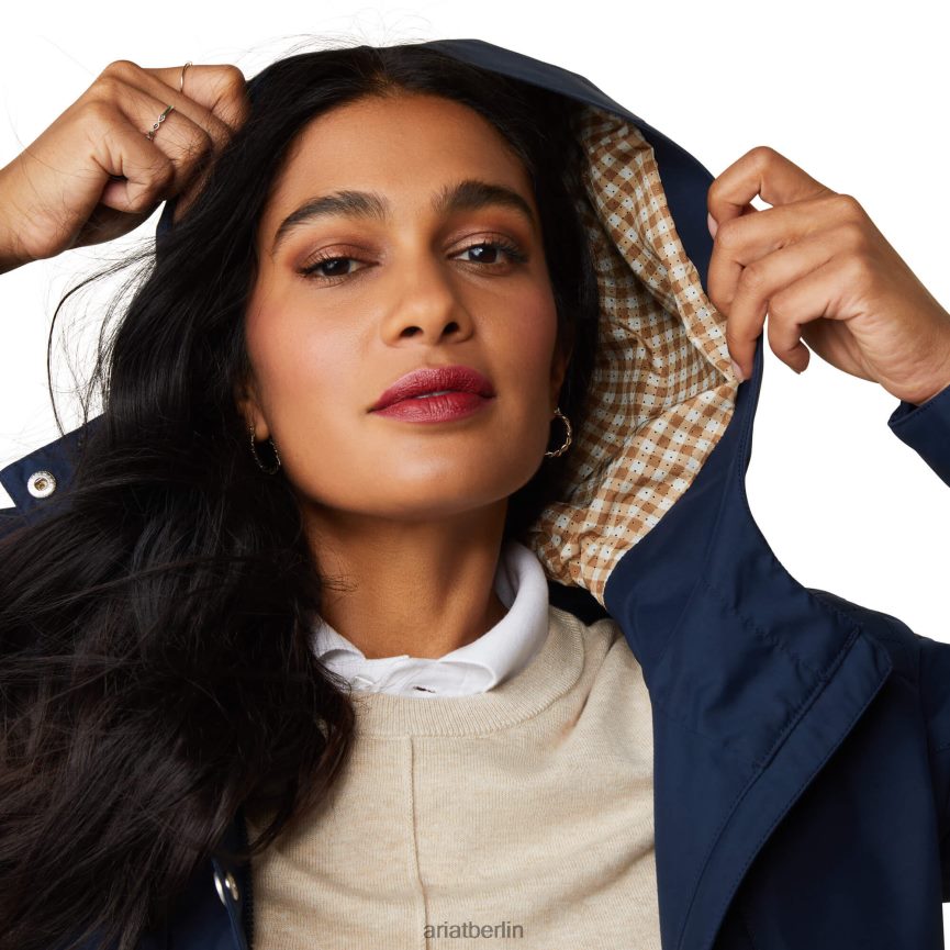 Ariat Atherton-Jacke Frauen P4JJPR3615 Marine Spitzen