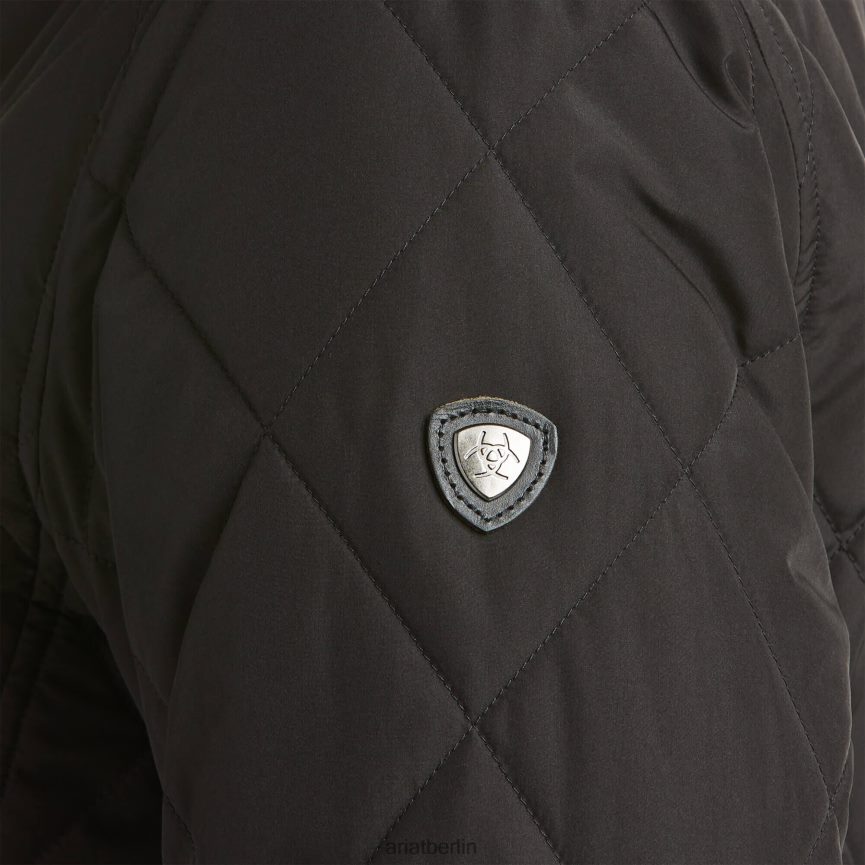 Ariat Atlas-Bomberjacke Frauen P4JJPR3632 Schwarz Spitzen