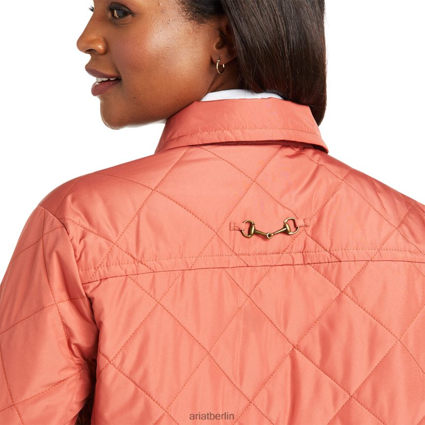 Ariat Belmont Hemdjacke Frauen P4JJPR3578 Marsala Spitzen