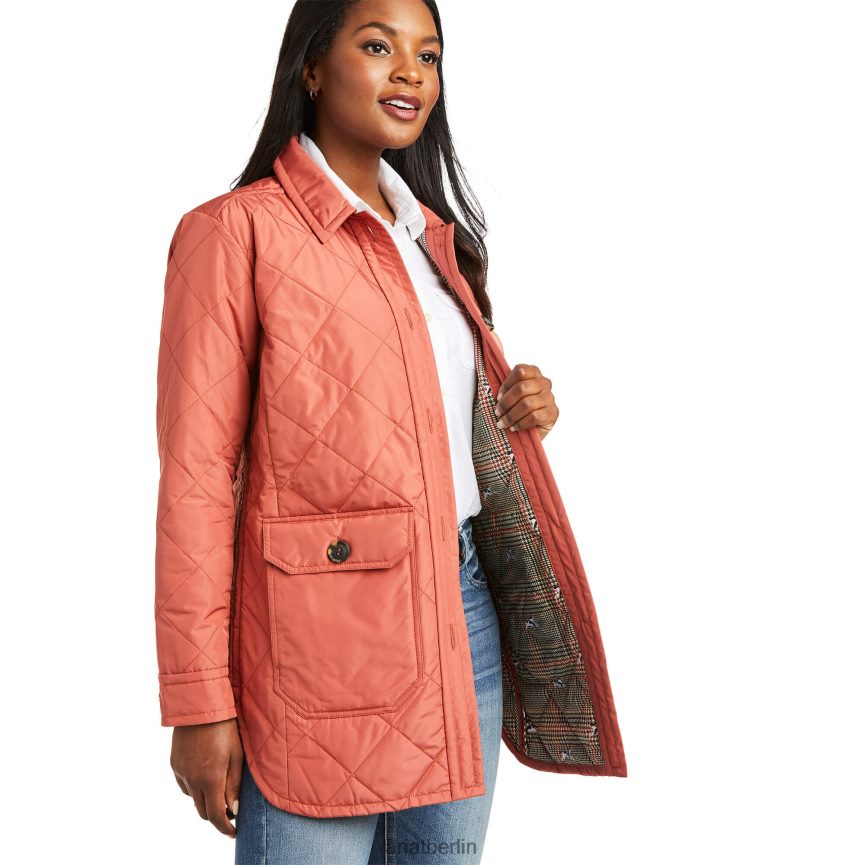 Ariat Belmont Hemdjacke Frauen P4JJPR3578 Marsala Spitzen