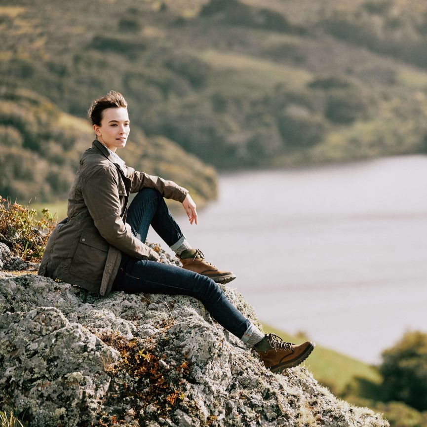 Ariat Calumet-Feldjacke Frauen P4JJPR3639 Banyanrinde Spitzen