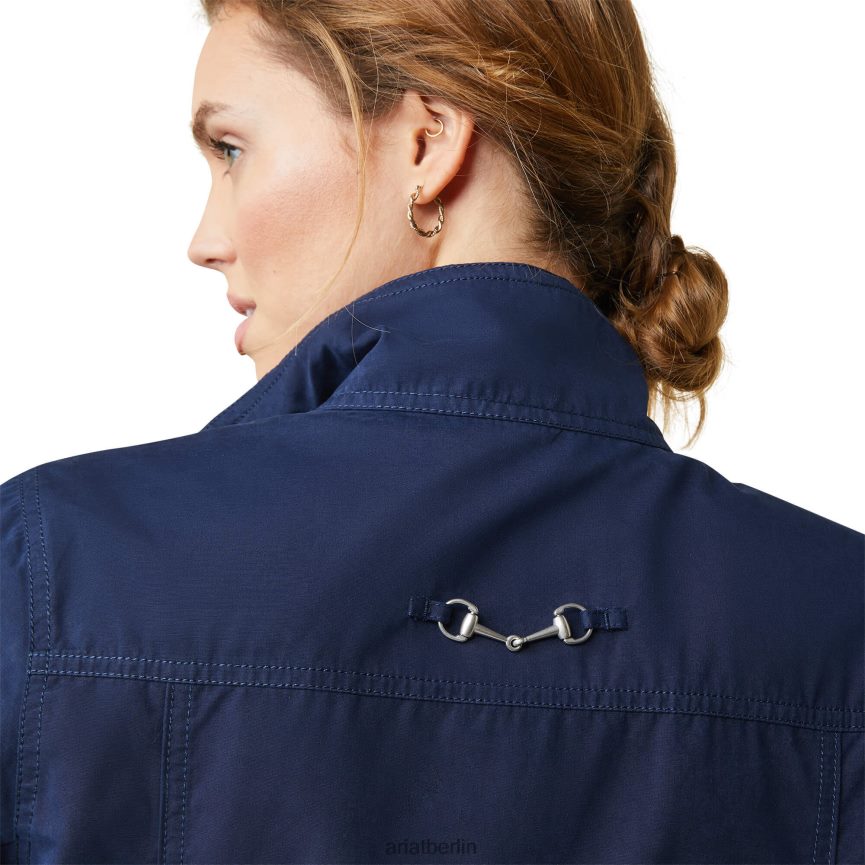 Ariat Calumet-Feldjacke Frauen P4JJPR3647 Marine Spitzen