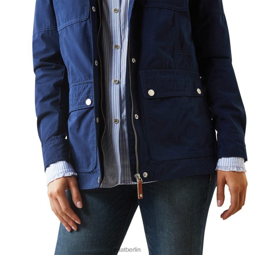 Ariat Calumet-Feldjacke Frauen P4JJPR3647 Marine Spitzen