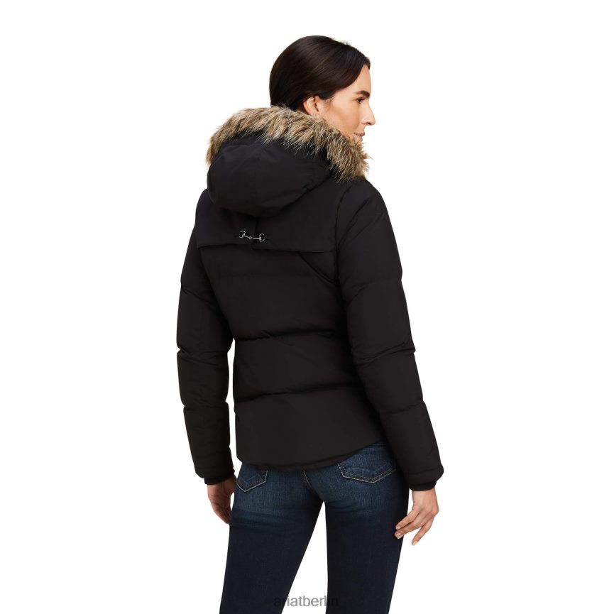 Ariat Clairborne Daunenjacke Frauen P4JJPR3636 Schwarz Spitzen