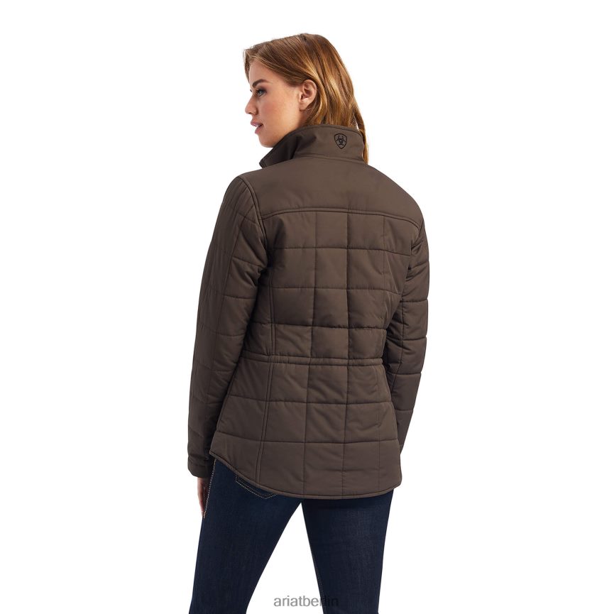 Ariat Crius isolierte Jacke Frauen P4JJPR3511 Banyanrinde Spitzen