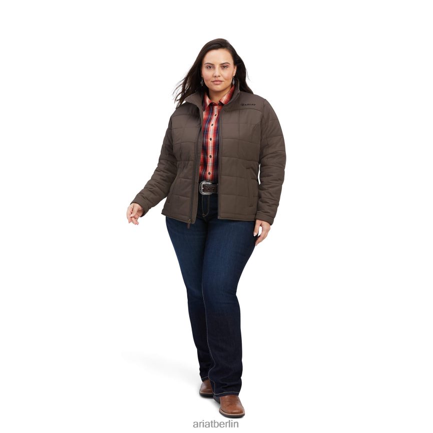 Ariat Crius isolierte Jacke Frauen P4JJPR3511 Banyanrinde Spitzen