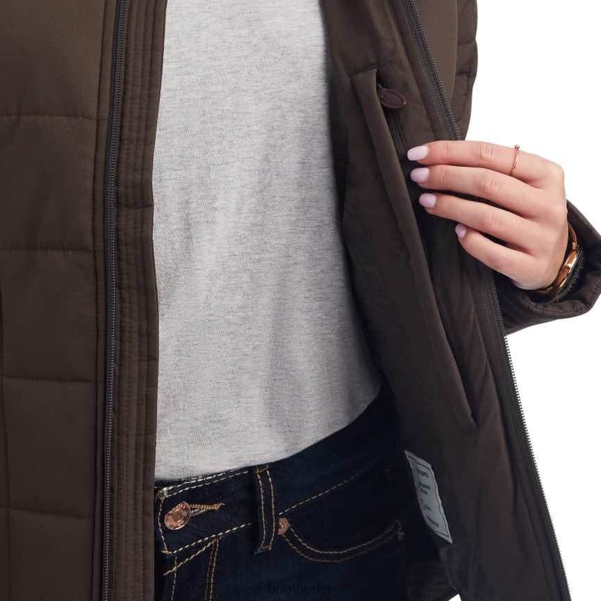 Ariat Crius isolierte Jacke Frauen P4JJPR3511 Banyanrinde Spitzen