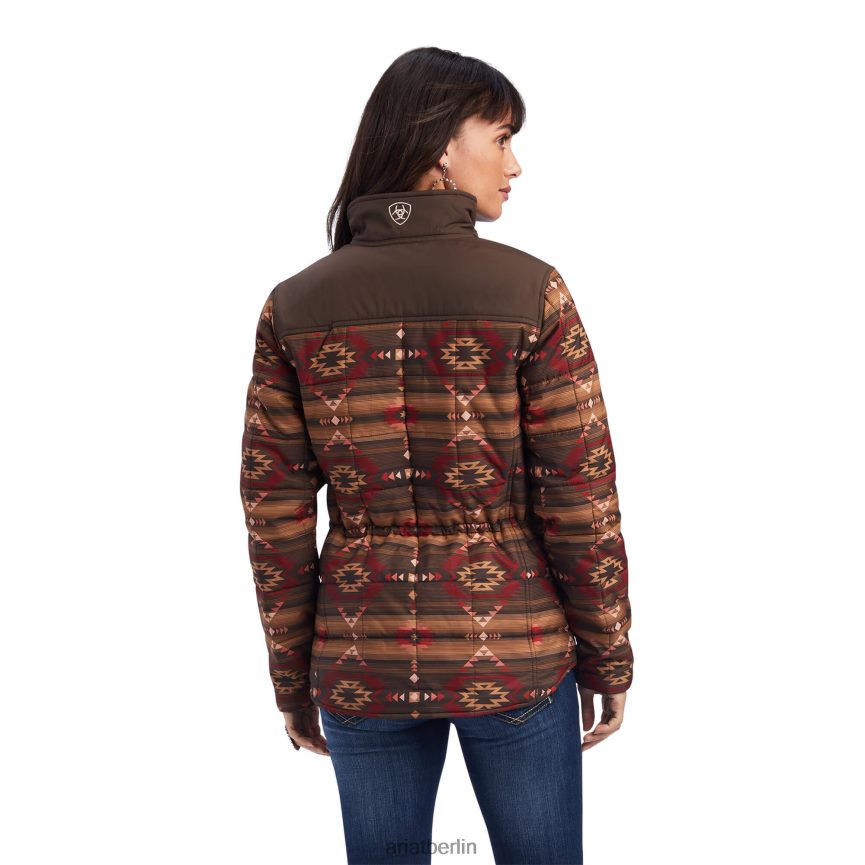 Ariat Crius isolierte Jacke Frauen P4JJPR3540 Canyonlands-Druck Spitzen