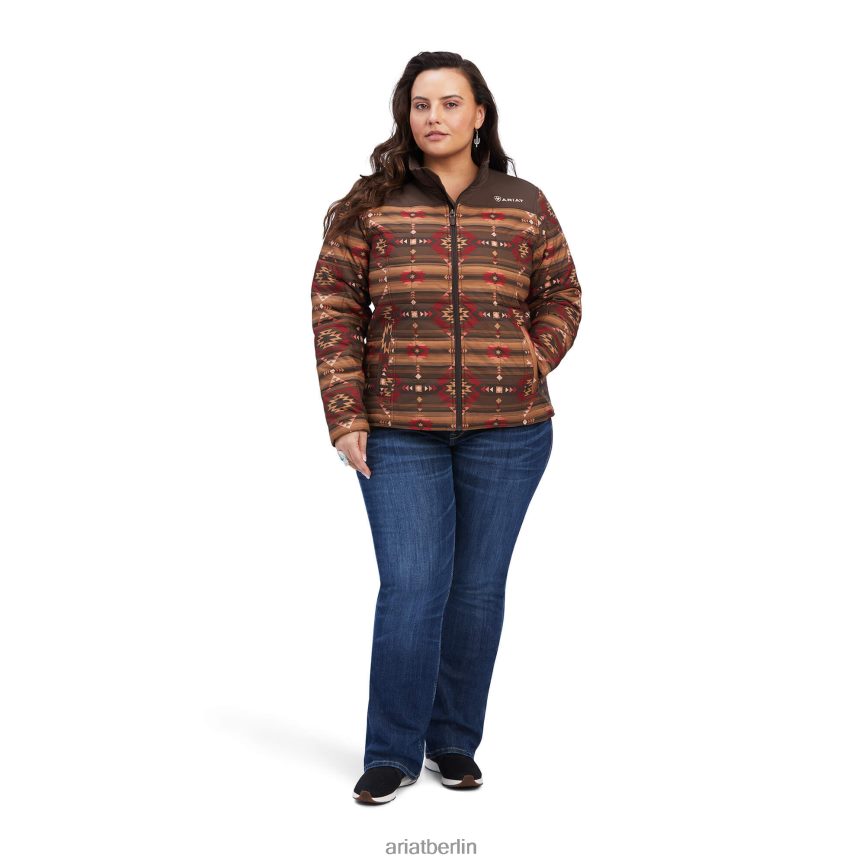 Ariat Crius isolierte Jacke Frauen P4JJPR3540 Canyonlands-Druck Spitzen