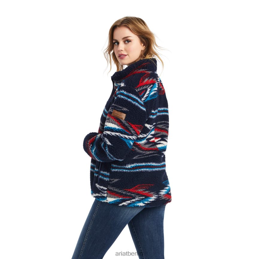 Ariat Fleece-Chimayo-Jacke Frauen P4JJPR3478 Chimayo JCD Sherpa Spitzen