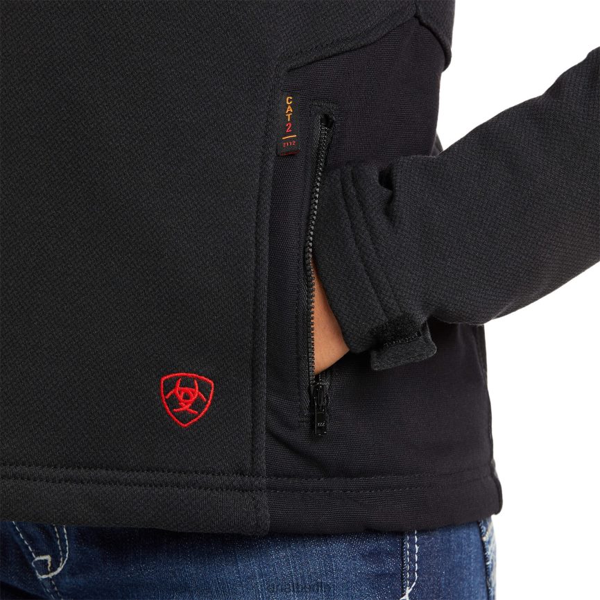 Ariat Fr Polartec-Plateaujacke Frauen P4JJPR3567 Schwarz Spitzen