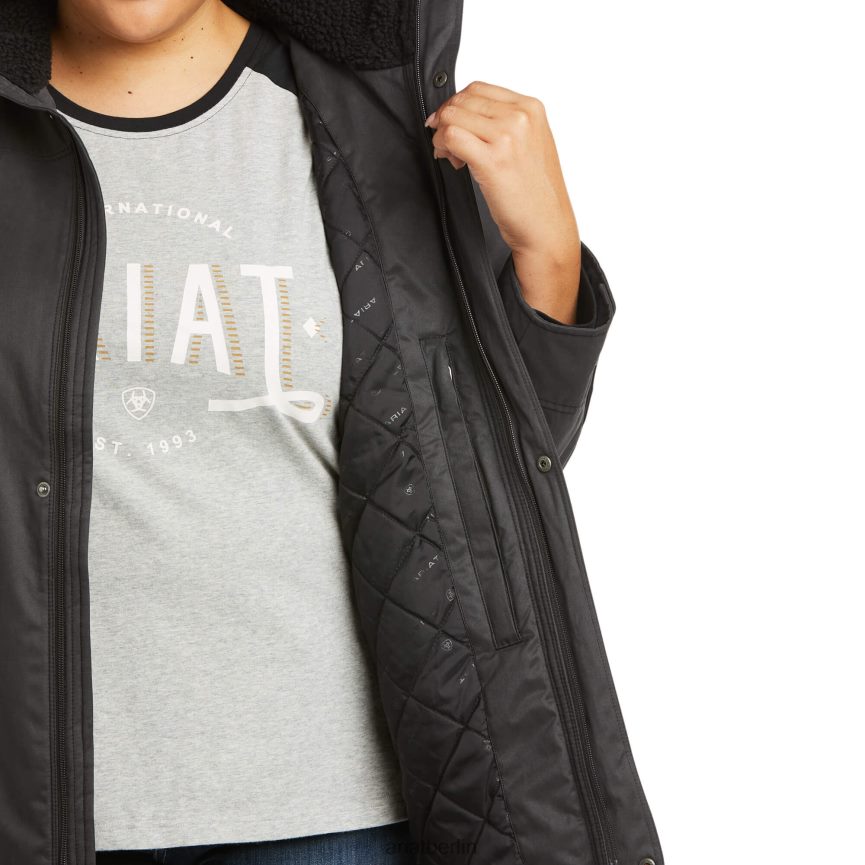 Ariat Grizzly-isolierte Jacke Frauen P4JJPR3581 Phantom Spitzen