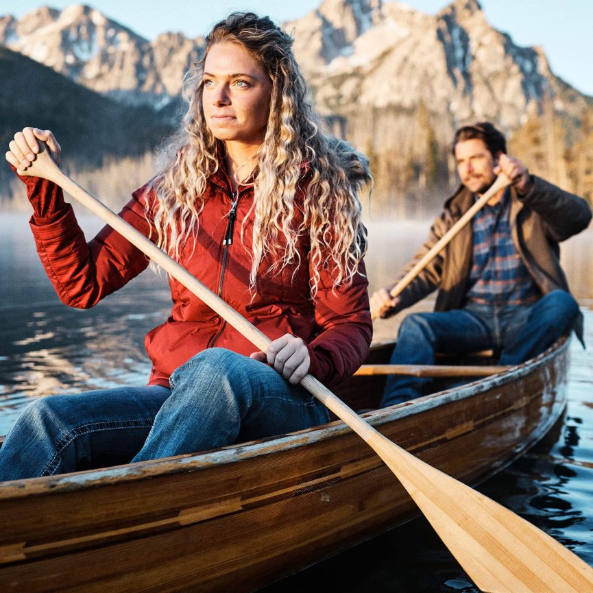 Ariat Höhendaunenjacke Frauen P4JJPR3614 Rhabarber Spitzen