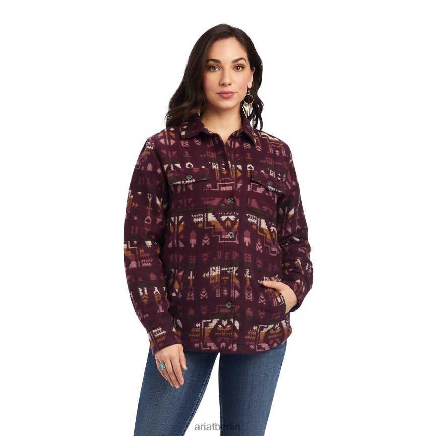 Ariat Hemdjacke im Shacket-Stil Frauen P4JJPR3500 Laredo jcd Spitzen