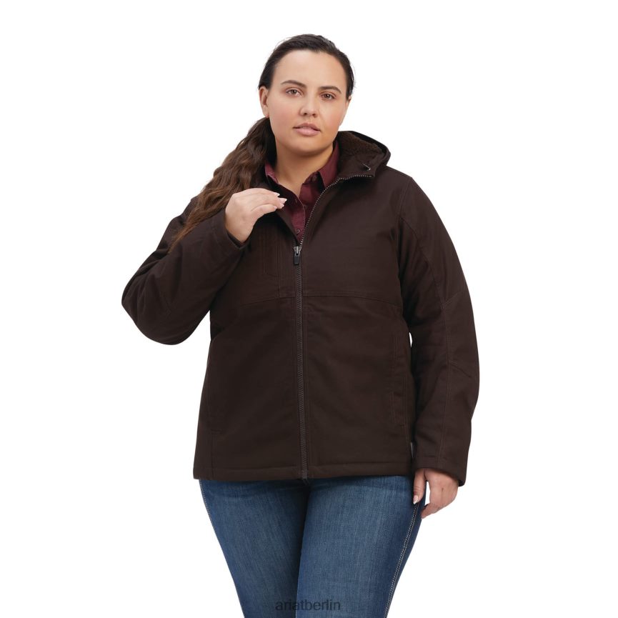 Ariat Isolierjacke aus Rebar-Duracanvas Frauen P4JJPR3588 Mol Spitzen