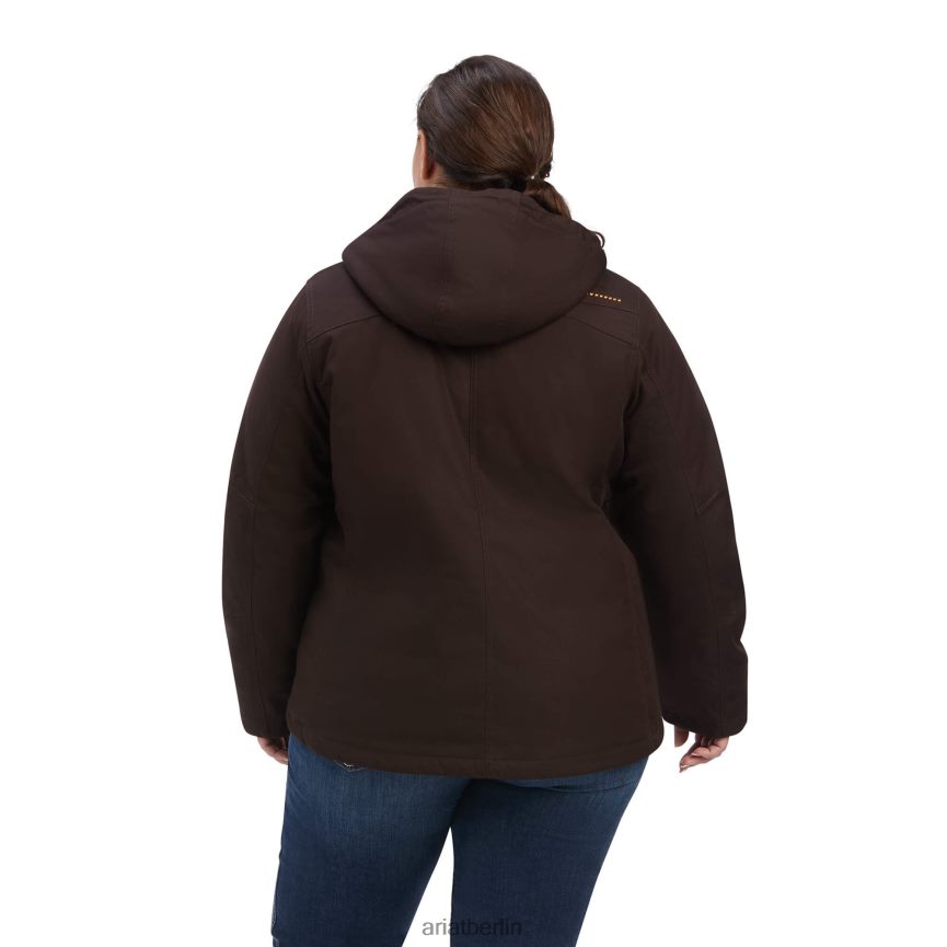 Ariat Isolierjacke aus Rebar-Duracanvas Frauen P4JJPR3588 Mol Spitzen