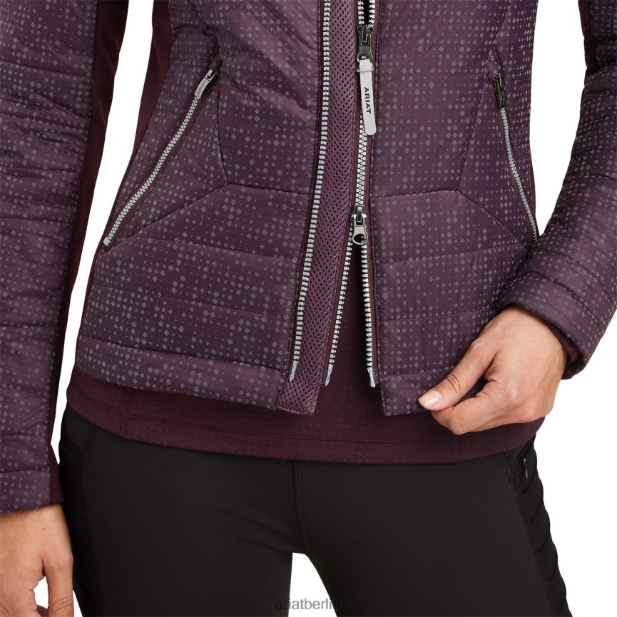 Ariat Lumina-Jacke Frauen P4JJPR3644 Maulbeere Spitzen
