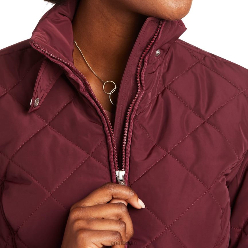 Ariat Provinzjacke Frauen P4JJPR3583 Windsor-Wein Spitzen