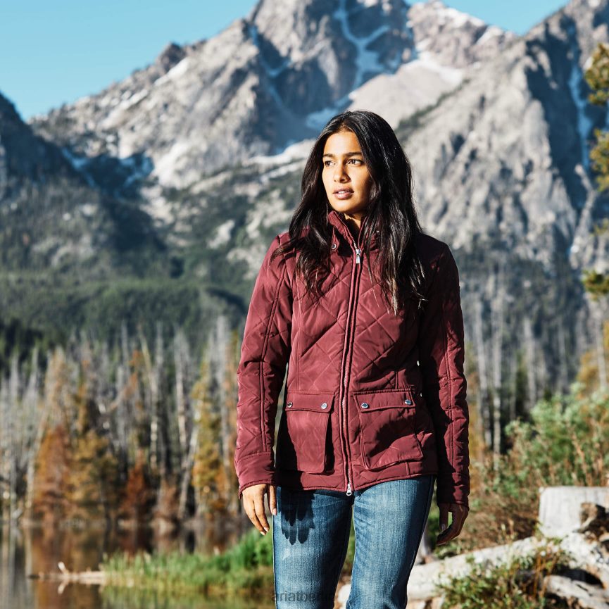 Ariat Provinzjacke Frauen P4JJPR3583 Windsor-Wein Spitzen