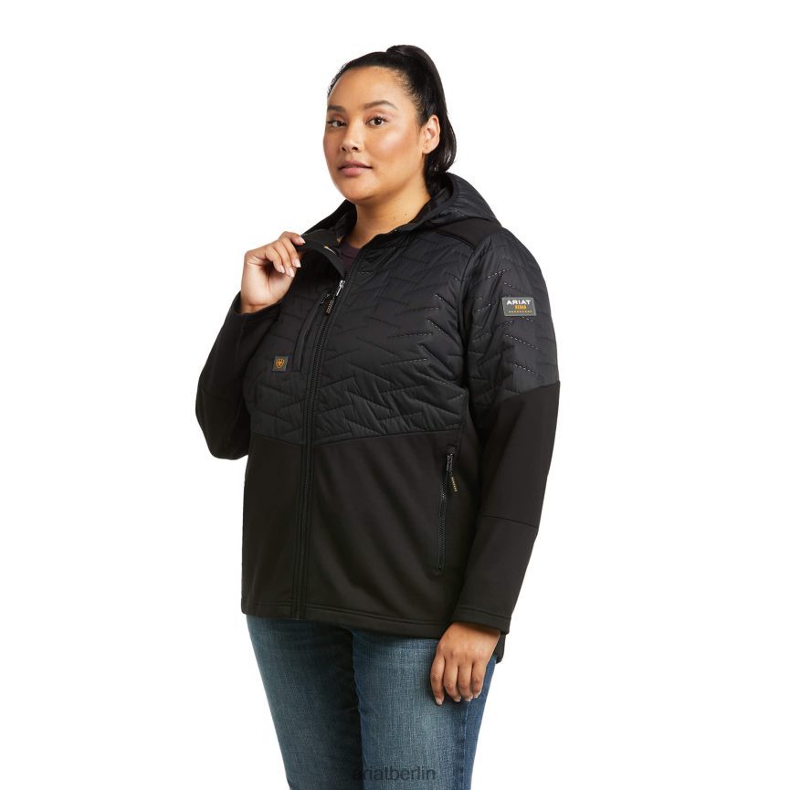 Ariat Rebar Cloud 9 wasserabweisende, isolierte Jacke Frauen P4JJPR3575 Schwarz Spitzen
