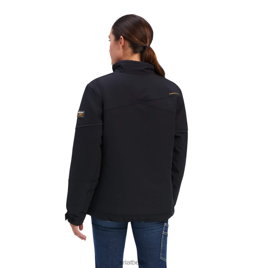 Ariat Rebar Dri-Tek Durastretch isolierte Jacke Frauen P4JJPR3516 Schwarz Spitzen