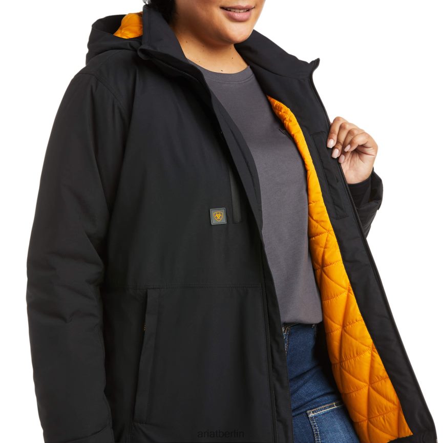 Ariat Rebar Storm Fighter 2.0 wasserdichte Jacke Frauen P4JJPR3550 Schwarz Spitzen