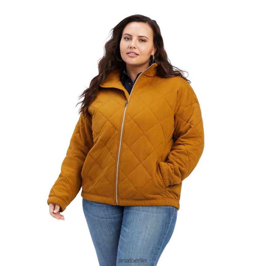 Ariat Steppjacke Frauen P4JJPR3608 bronzebraun Spitzen